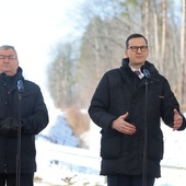 Bobrowniki. Premier Mateusz Morawiecki: w tym roku remont 2800 km dróg powiatowych i gminnych