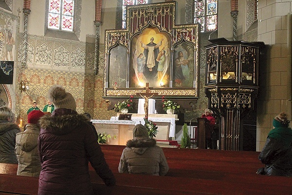 ▲	Msza św. odbyła się w sanktuarium św. Jacka w Legnicy.