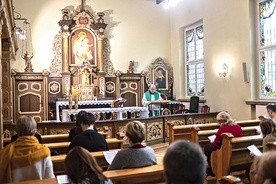 ▲	Spotkanie poprowadził ks. Krzysztof Ora, a wzięło w nim udział kilkanaście osób z całej diecezji. 