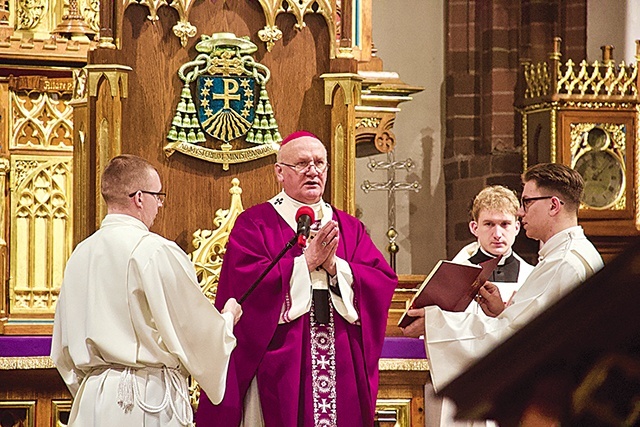	Modlitwie przewodniczył abp Górzyński.