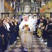 Mszy św. w Kaplicy Cudownego Obrazu przewodniczył  bp Marek Solarczyk.