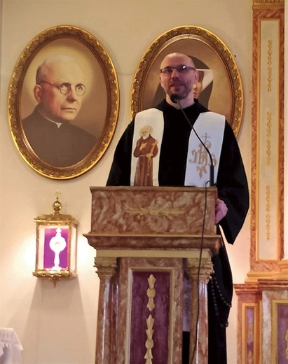 Nauki głosił o. Paweł Bolibok ze Wspólnoty Braci Chrystusa Cierpiącego.