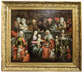 „Wielka rodzina Maryi” z wawelskich zbiorów.