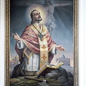 W 1861 r. obraz przedstawiający  chwilę narodzin dla nieba  namalował warszawski malarz  Józef Simmler.
