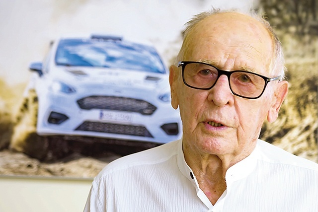 O swojej żonie i rodzinie opowiada m.in. 93-letni Sobiesław Zasada, polski kierowca rajdowy, ekonomista i przedsiębiorca.