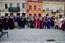 Orszak Trzech Króli w Sandomierzu.