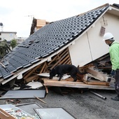 Zintensyfikowano misje poszukiwawczo-ratunkowe po trzęsieniu ziemi w Japonii