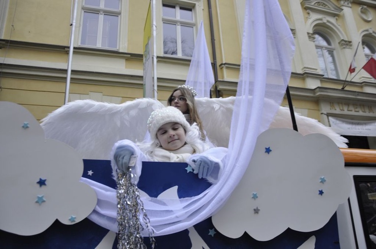 Uliczne jasełka w Zielonej Górze