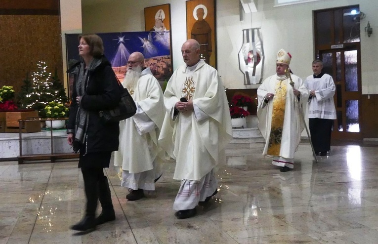 Błogosławieństwo wdowy w Bielsku-Bialej Aleksandrowicach