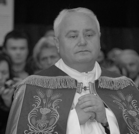 Śp. ks. Janusz Kiełbasa.