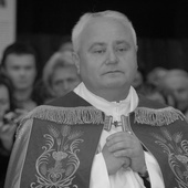 Śp. ks. Janusz Kiełbasa.