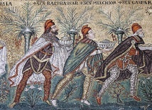 Mędrcy - mozaika z Rawenny.
