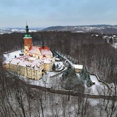 Klasztor w Alwerni położony jest na wygasłym wulkanie.