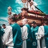 Procesja Semana Santa (Wielkiego Tygodnia) w kastylijskim mieście Merida.