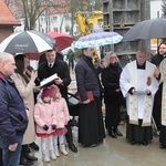 Wmurowanie kamienia węgielnego w Podczelu