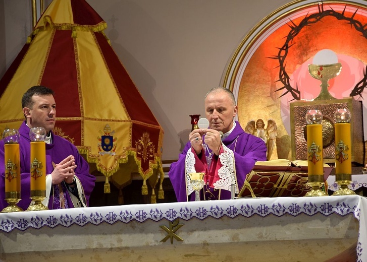 Rekolekcje doradców życia rodzinnego w skarżyskiej Ostrej Bramie.