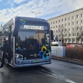 Sosnowiec. PKM testuje polski autobus wodorowy - NesoBus