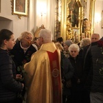 Zakliczyn. Wprowadzenie relikwii św. Rity do kościoła św. Idziego