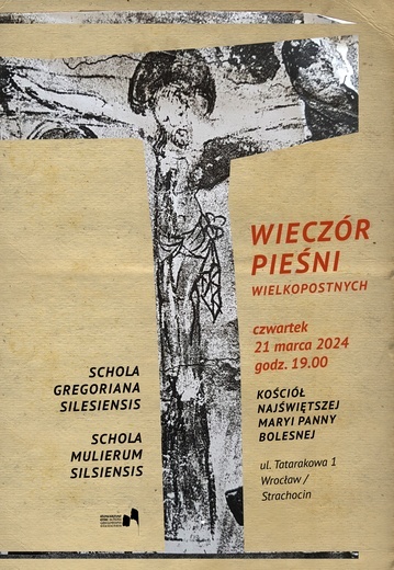 Wieczór pieśni wielkopostnych