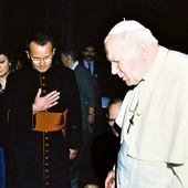 Spotkanie z Janem Pawłem II w 1997 roku.