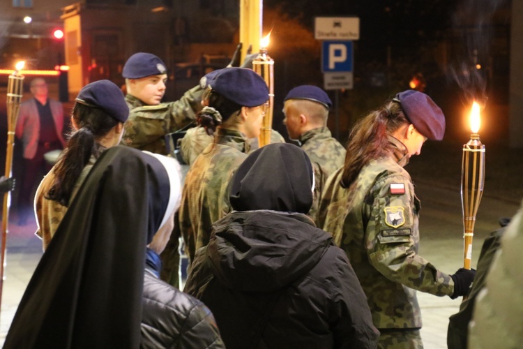 Płock. Droga Krzyżowa na Starym Mieście