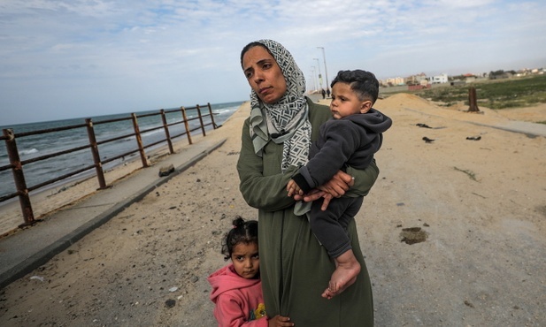 S. Pina z Kairu: W oczach dzieci z Gazy widać wiele strachu i smutku
