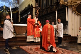 Liturgia Męki Pańskiej w katedrze oliwskiej