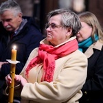 Liturgia Wigilii Paschalnej - konkatedra św. Jakuba w Olsztynie