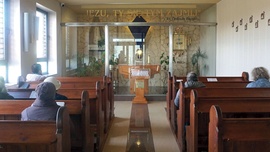	Kaplica w kościele Miłosierdzia Bożego na osiedlu Obrońców Pokoju. 