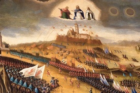 Obrona Jasnej Góry przed Szwedami w 1655 roku.