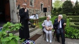 Sandomierz. Wernisaż wystawy prof. Wincentego Kućmy