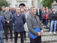 Protest mieszkańców Szymiszowa