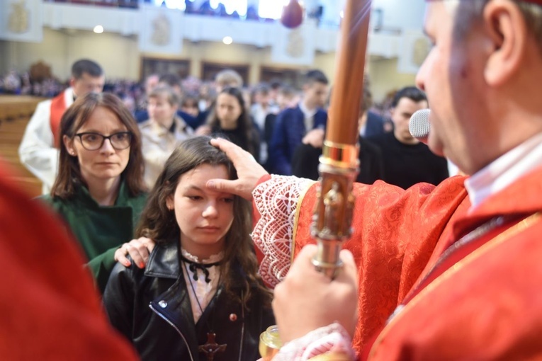 Bierzmowanie w parafii Trójcy Przenajświętszej w Mielcu 2024