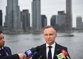 Duda: Aborcja to temat zastępczy, świetny na kampanię