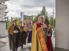 Powitanie relikwii bł. rodziny Ulmów i początek peregrynacji