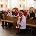 Rodzina Ulmów w sanktuarium Miłosierdzia Bożego