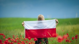 1 sierpnia 1919 r. Sejm Ustawodawczy uchwalił, że „za barwy Rzeczypospolitej Polskiej uznaje się kolor biały i czerwony w podłużnych pasach równoległych, z których górny – biały, dolny zaś – czerwony”.