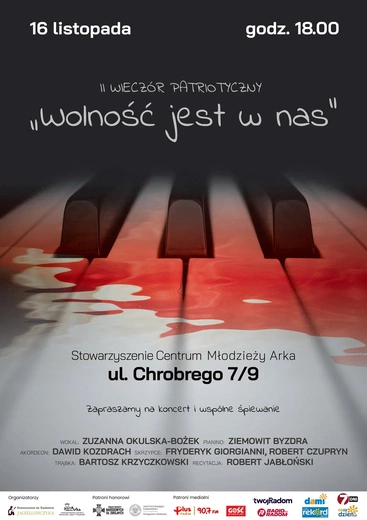 Arka zaprasza do wspólnego śpiewania piosenek patriotycznych