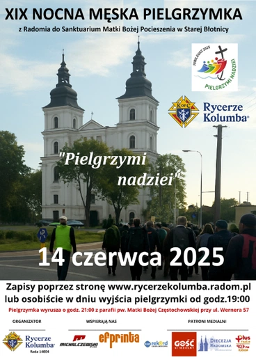 Nocne pielgrzymki kobiet i mężczyzn