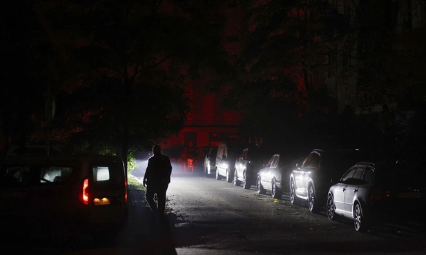 W Kijowie po rosyjskim ataku 22 października