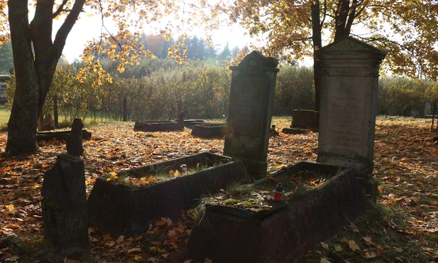 Odrestaurowano kamienie nagrobne mennonitów