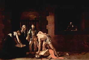 Michelangelo Caravaggio, "Ścięcie Jana Chrzciciela"