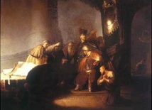  Rembrandt, Judasz oddaje trzydzieści srebrników