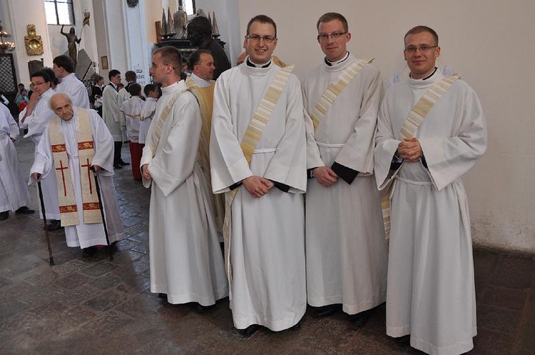 Święcenia Kapłańskie w Archidiecezji Gdańskiej - Bazylika Mariacka w Gdańsku - foto Mateusz Małek