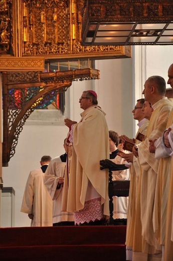 Święcenia Kapłańskie w Archidiecezji Gdańskiej - Bazylika Mariacka w Gdańsku - foto Mateusz Małek