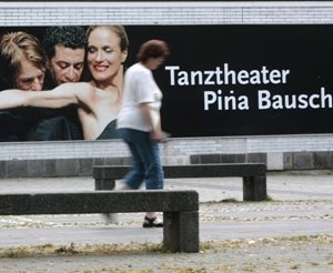 Plakat z Piną Bausch