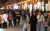 Aleja handlowa w Damaszku.