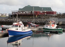Port w islandzkim Keflavik.
