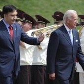 Joe Biden i Michaił Saakaszwili