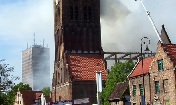 Pożar kościoła św. Katarzyny